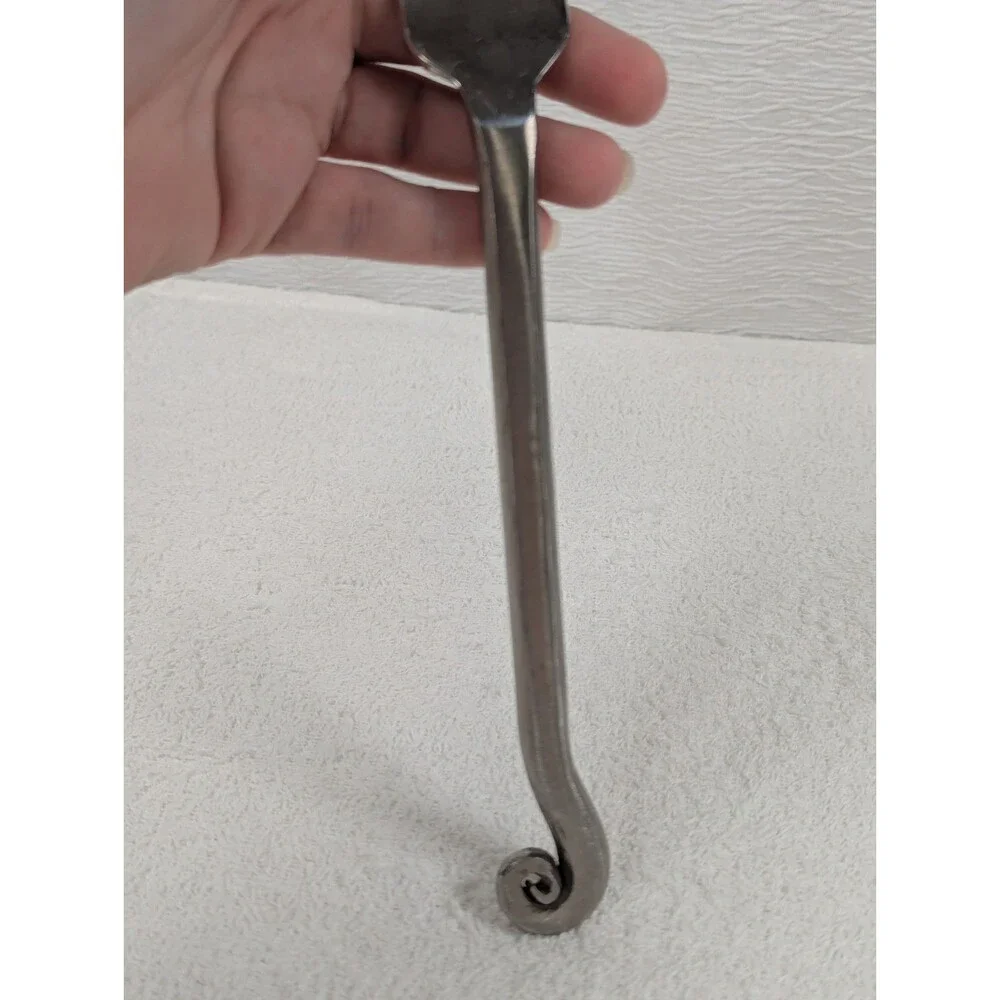 Pier 1 Imports - LILY - Dinner Fork  & Spoon - Swirl Scroll Stainless